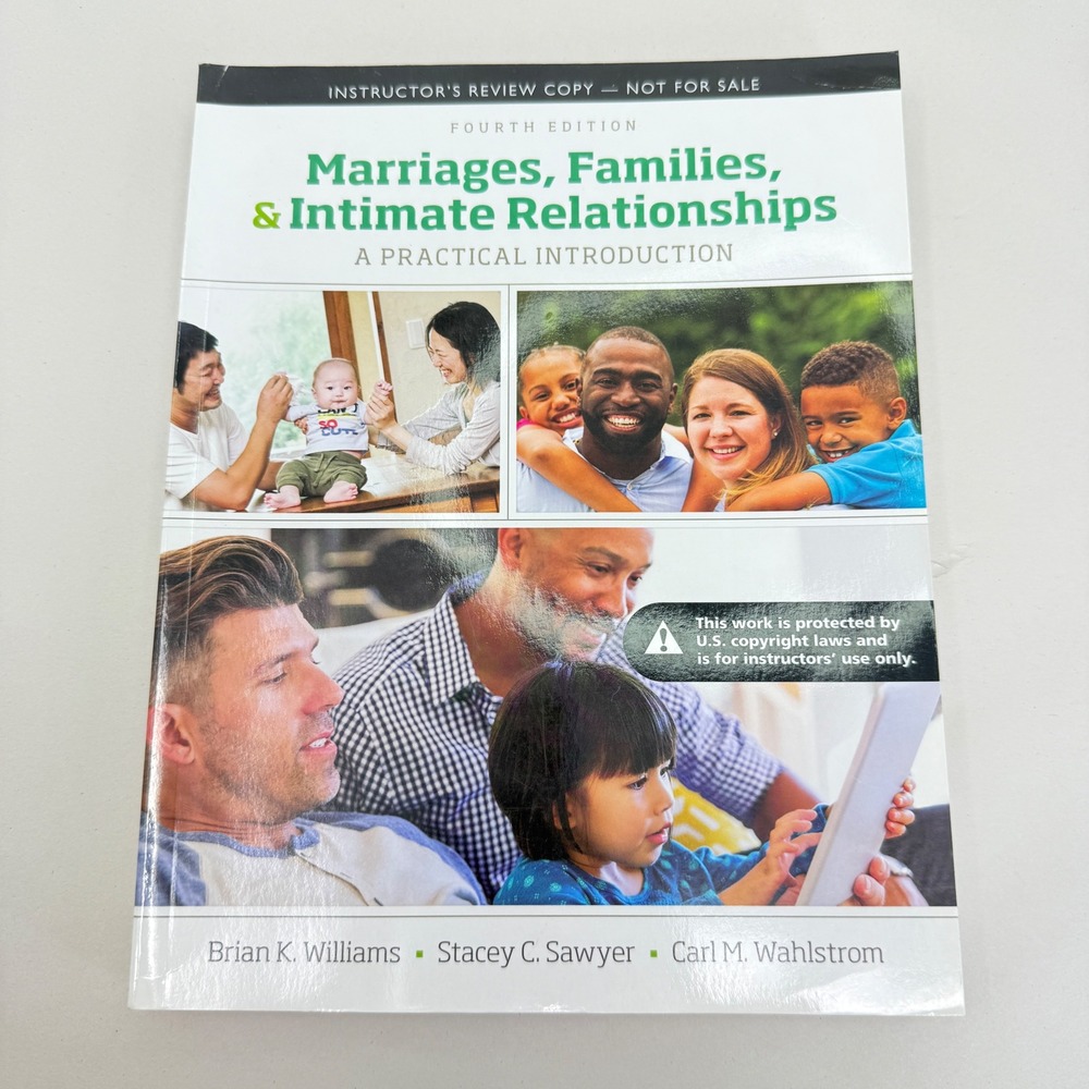 Marriages Families & Intimate Relationships 4th Edition Williams Sawyer Pearson